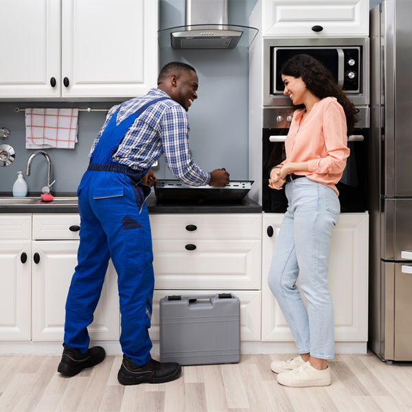 can you provide an estimate for cooktop repair before beginning any work in Lannon